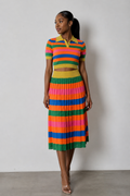 SUNSET STRIPE DRESS