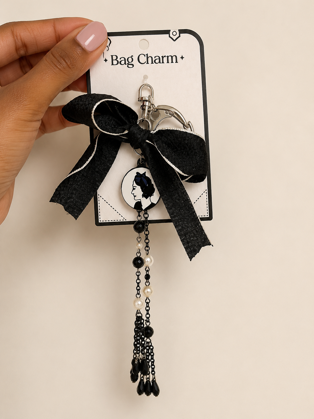 Black Bag Charm