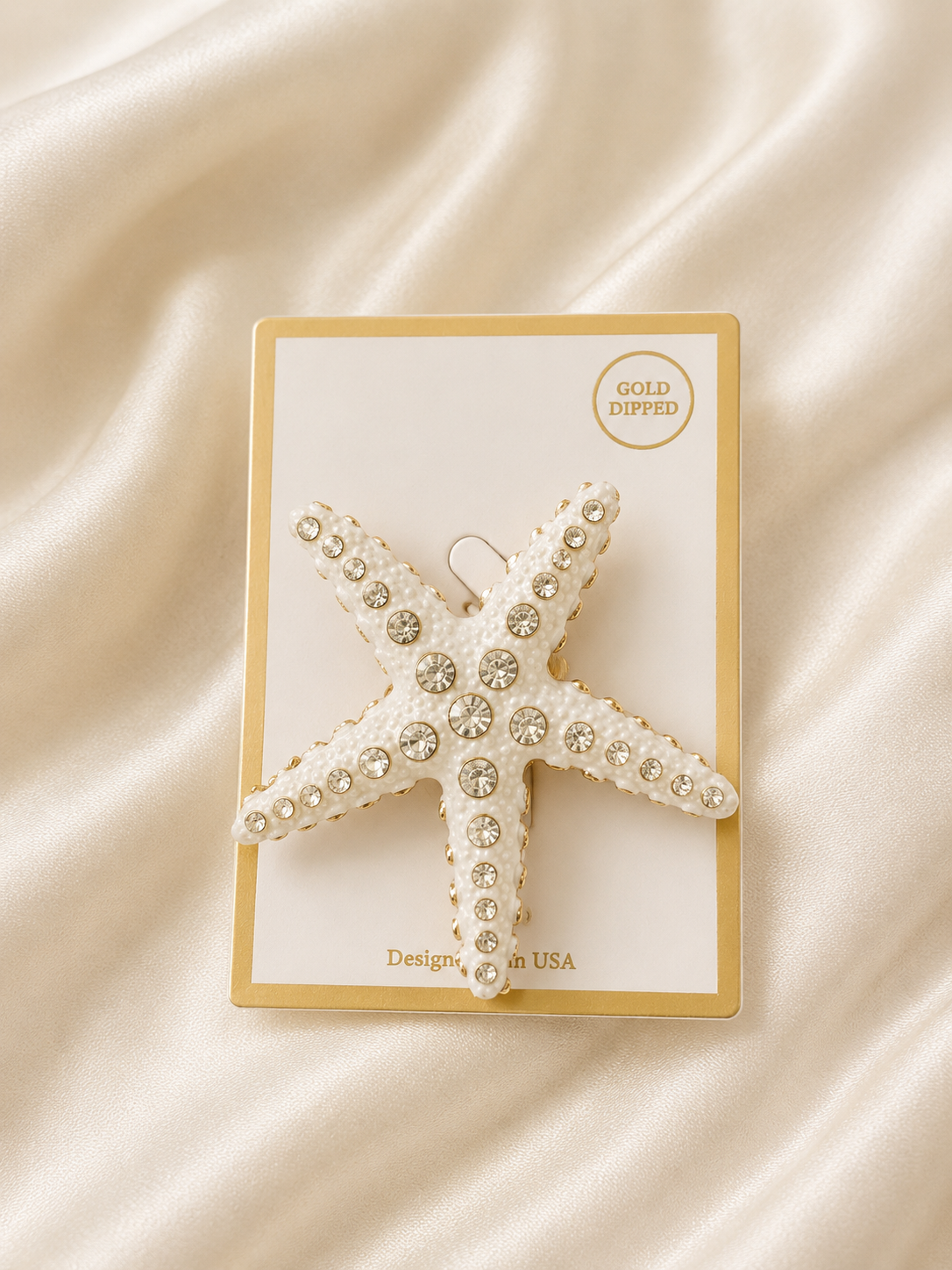 White Sea Brooch Pin