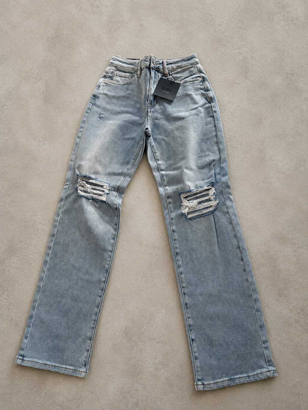 L & M Light Wash Jeans