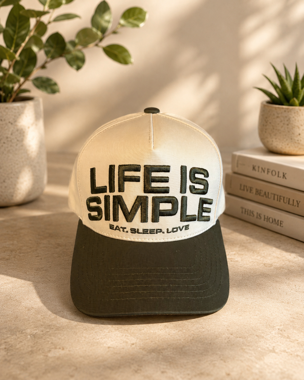 LIFE IS SIMPLE HAT