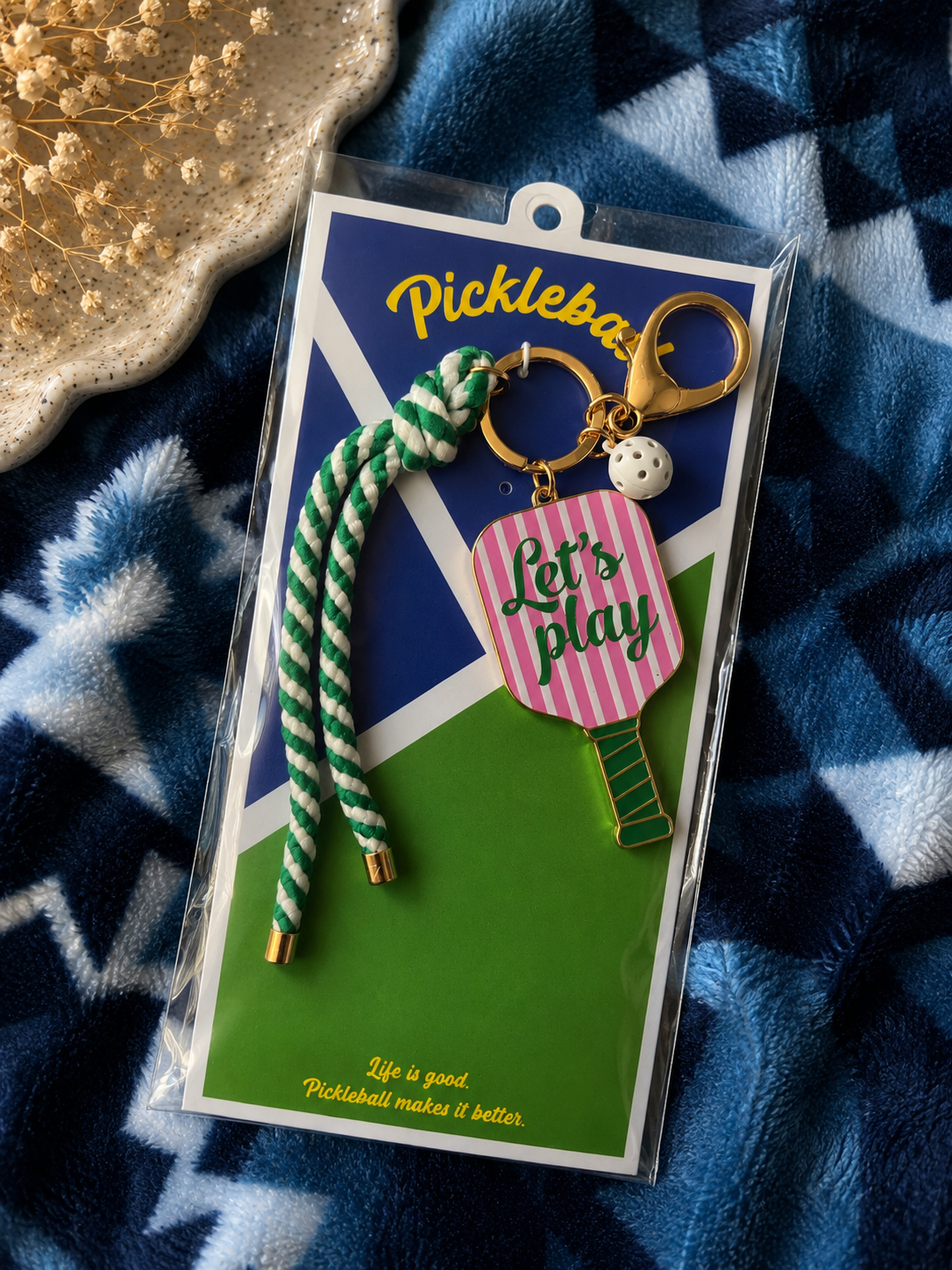 Let’s Play Key Chain