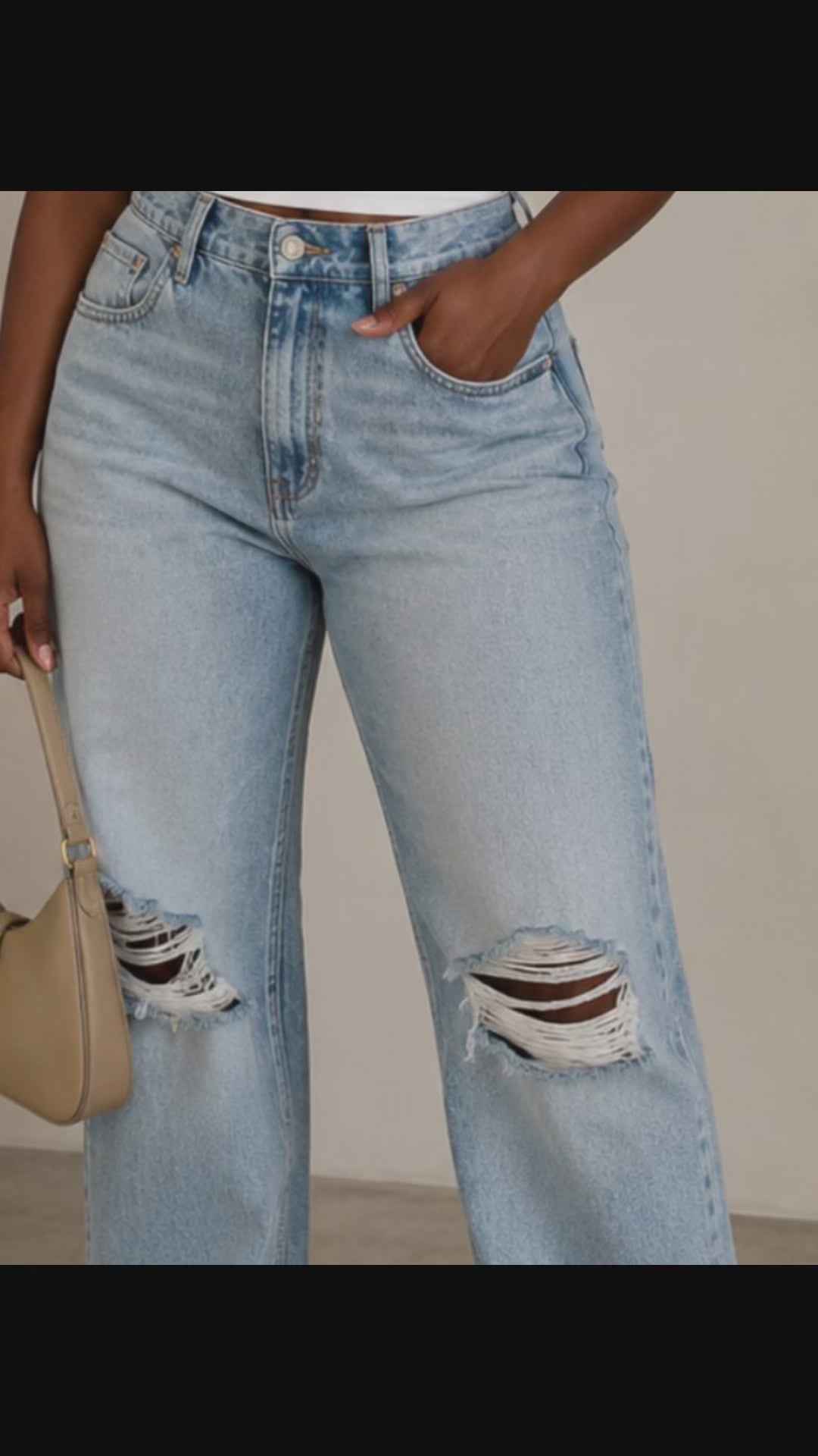 L & M Light Wash Jeans